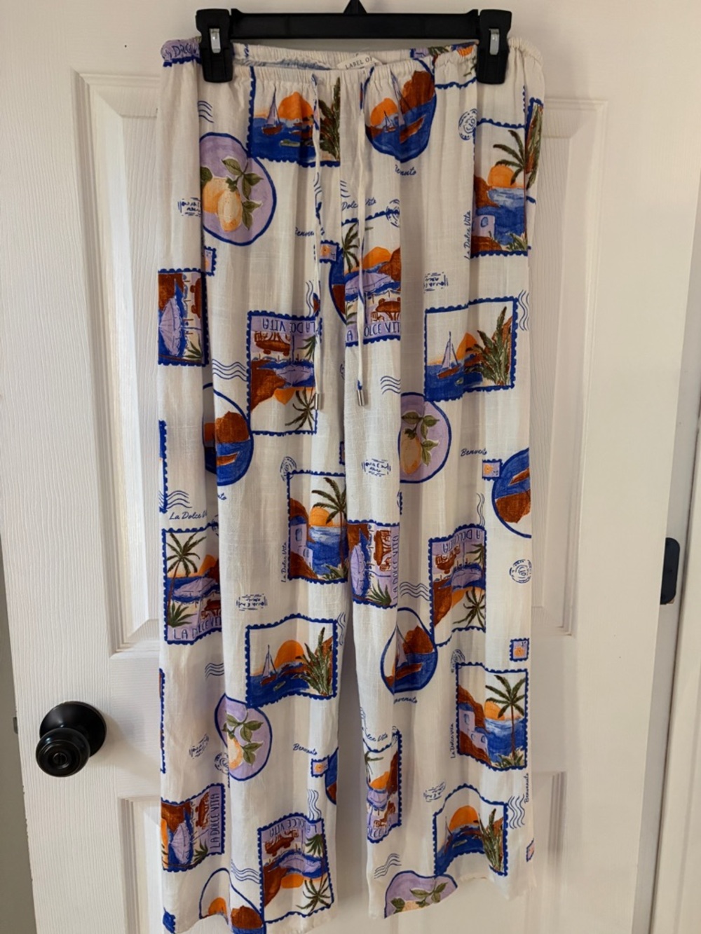 Label of Love "La Dolce Vita" wide-leg lounge pants